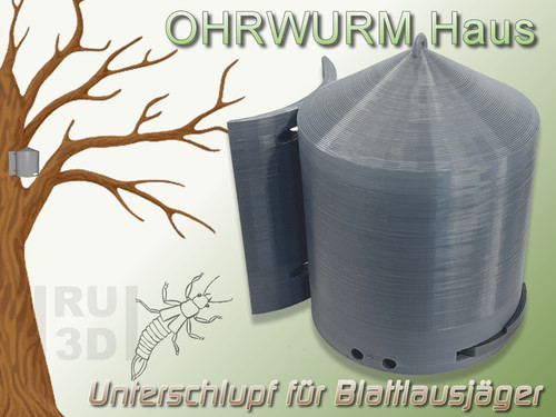 Ohrwurmhaus insektenhotel - ohrwurmhaus,,